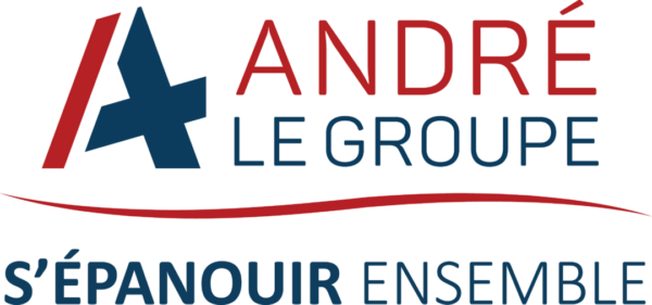 logo andre tagline couleur