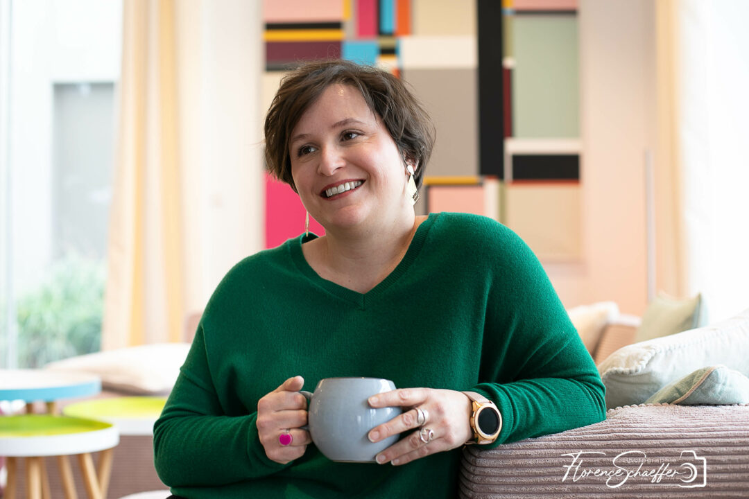 Caroline Dauvergne animant un accompagnement en soft skills pour collaborateurs